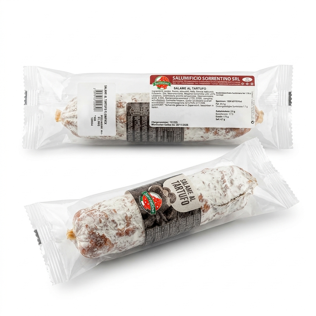 Truffle Salami, Flowpack approx. 300 g — Sorrentino