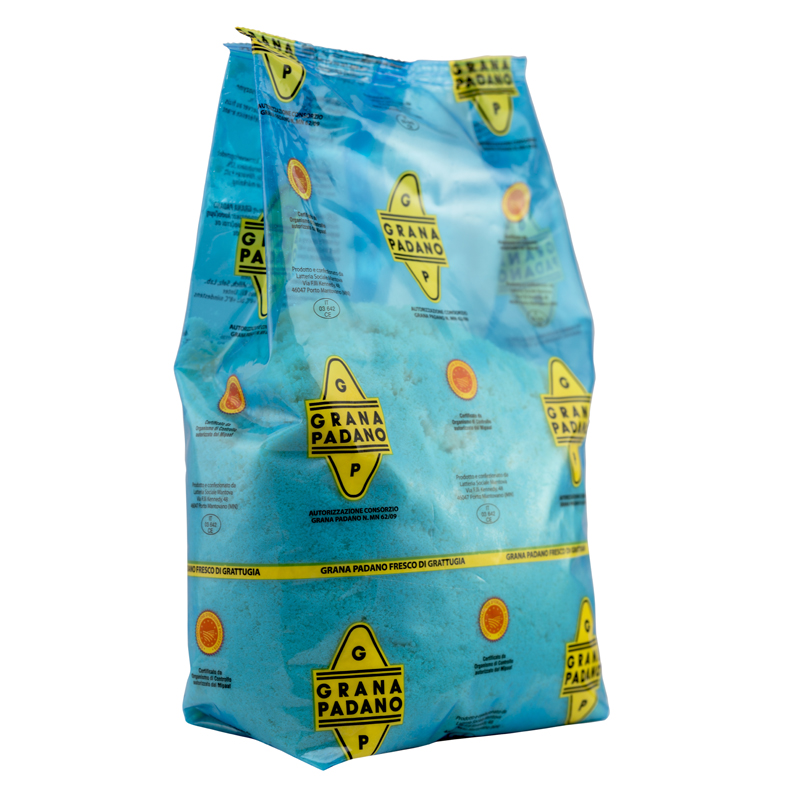 GRANA PADANO DOP GRATTUGIATO FRESCO 1KG 10KG CRT LSM