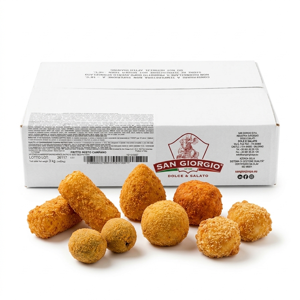 Kampanische Frittura Mignon 30 g Tiefgekuehlt 3 kg - San Giorgio