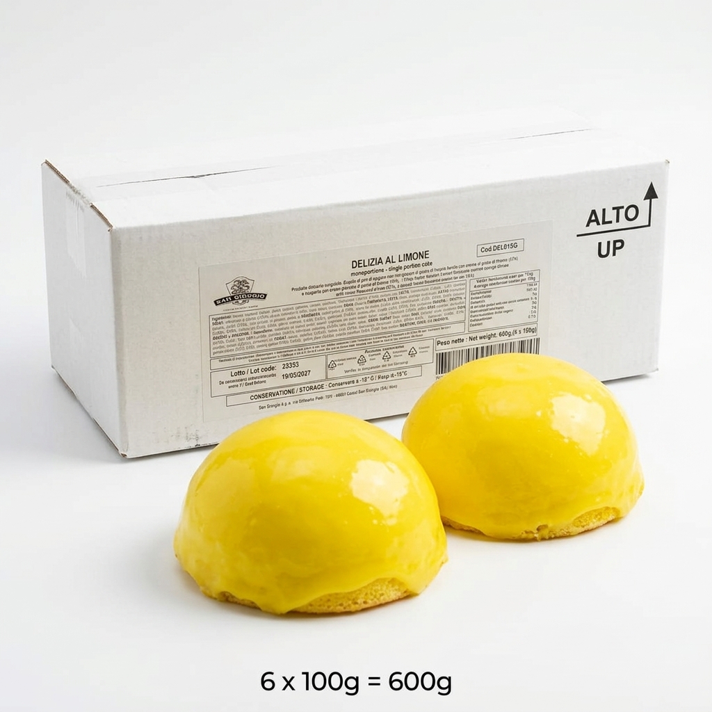 Delizia al Limone 100 g (Karton 6 Stück) — San Giorgio