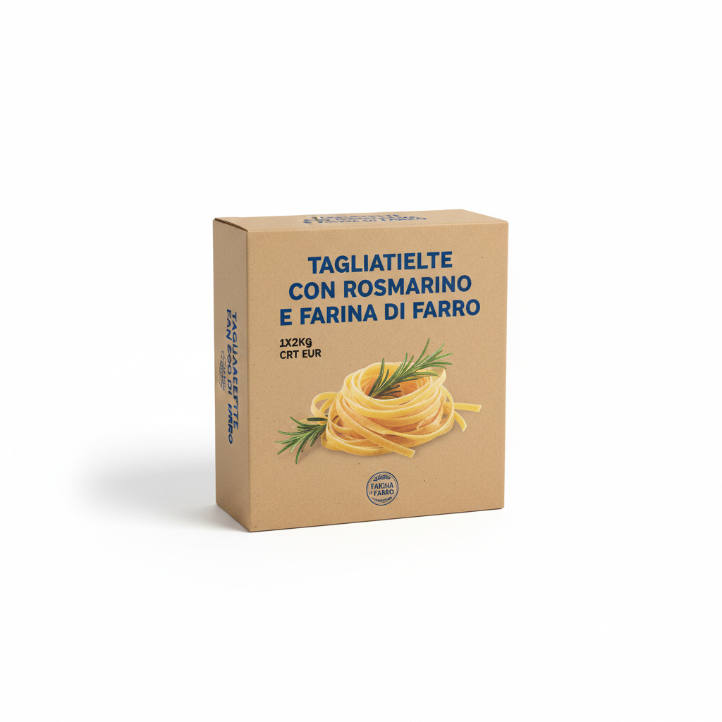 Tagliatelle cong Rosmarino e Farina di Farro 1x2kg crt EUR