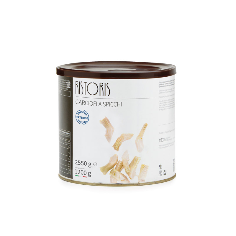 Carciofi a Spicchi Special Catering Latta 2.55kg 6pz crt RIS