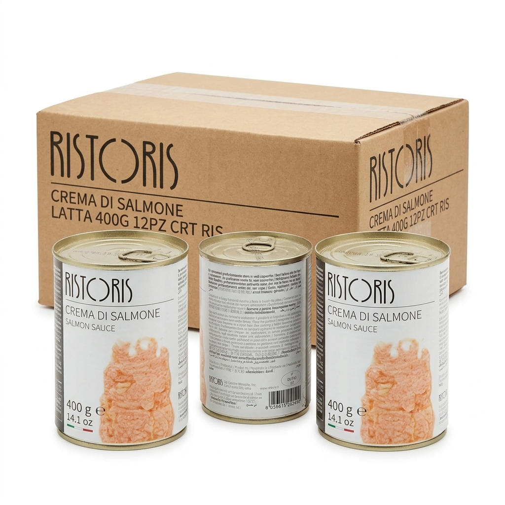 Crème de Saumon 400 g (Boîte) — Ristoris