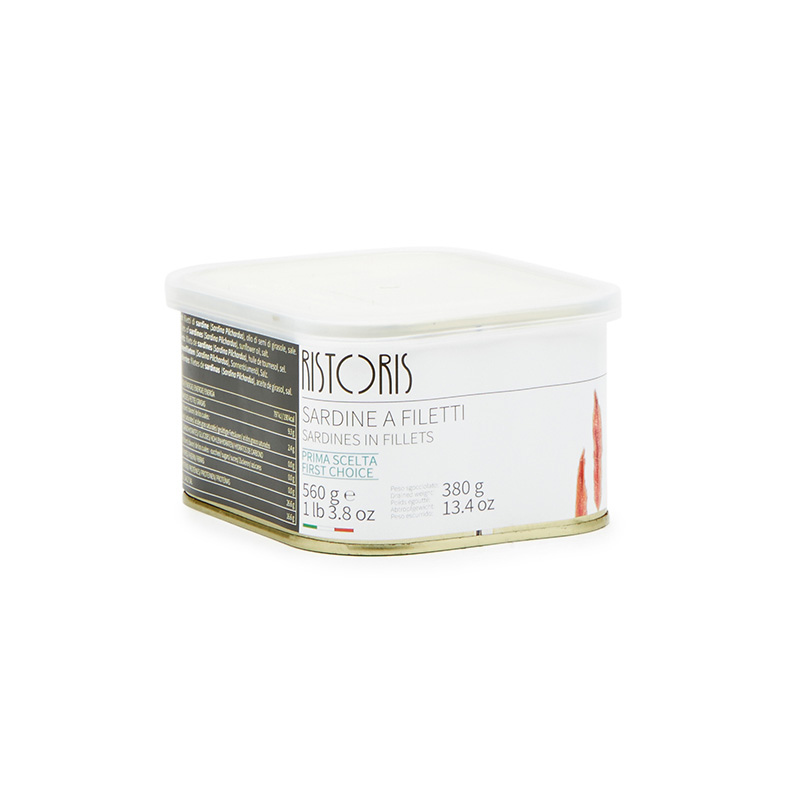 Sardine a Filetti Prima Scelta Bauletto 680 g (Cartone 6 pz) RIS