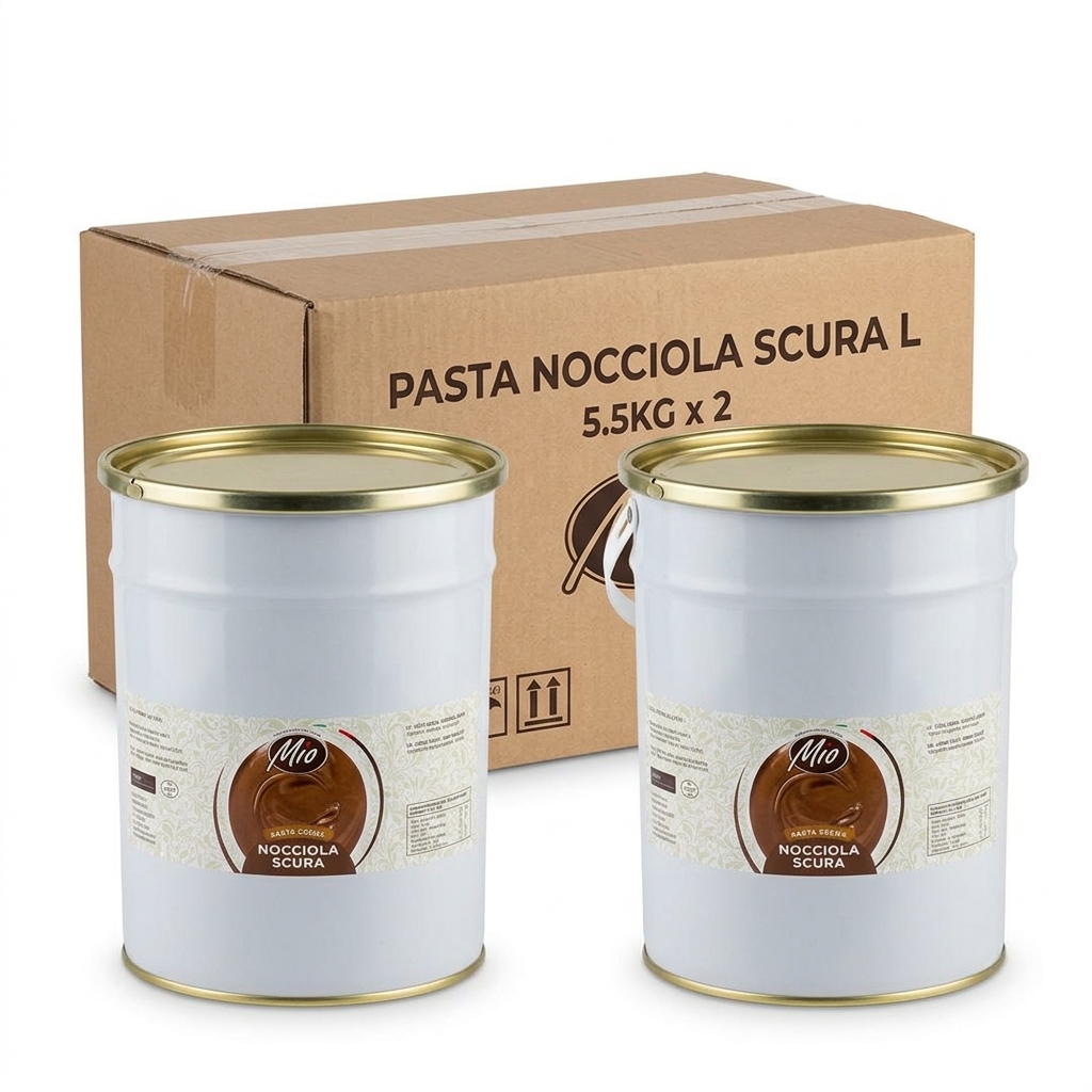 Pasta Nocciola Laurus "L" Dunkle Röstung 5,5 kg — Elenka