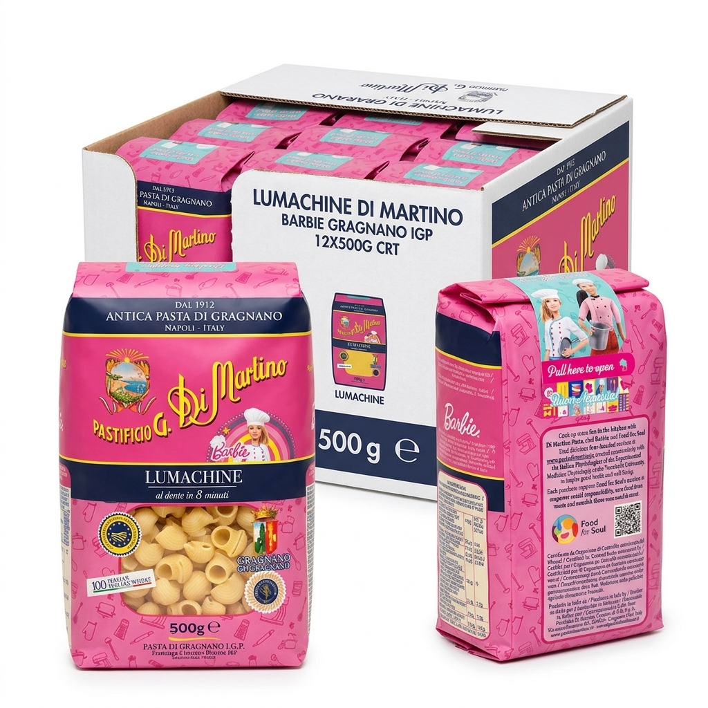 Lumachine Barbie Gragnano IGP 500 g (Case of 12) — Di Martino