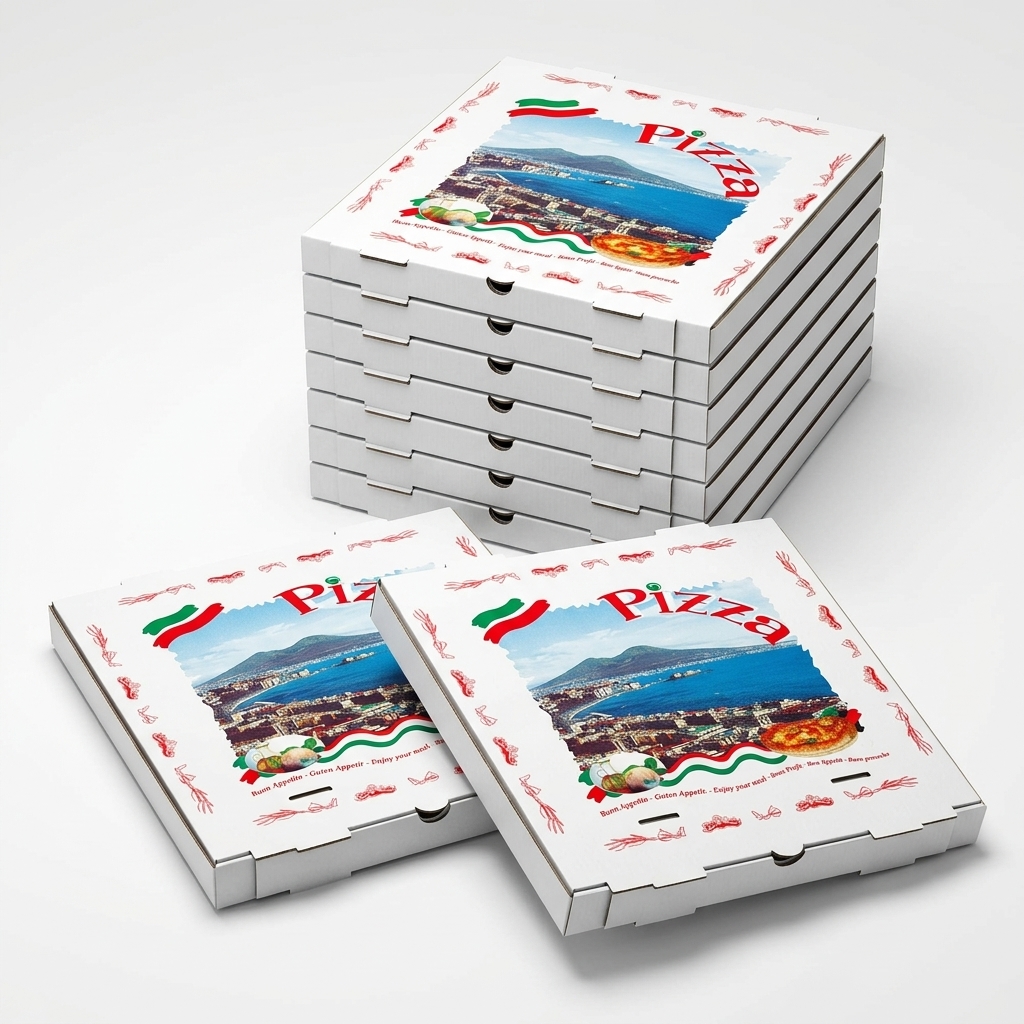 Carton a Pizza Maxi Buon Appetito 45x45x5 cm (Paquet 50 pcs)