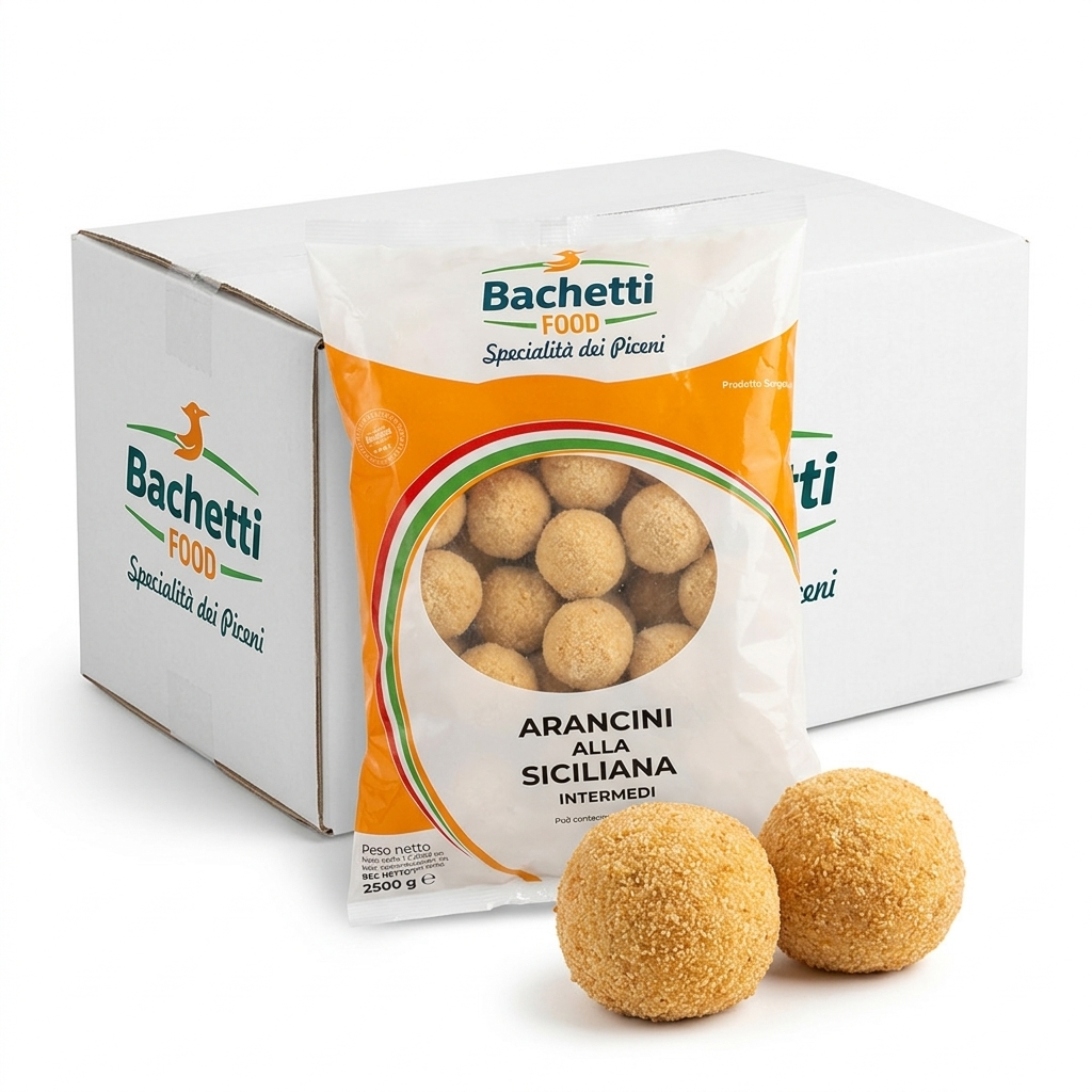 Arancini di Riso Alla Siciliana Surgelati 55g 2x2,5kg Crt POL