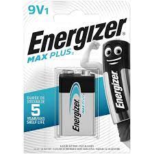 Energizer Max 9V 2pz pack AL
