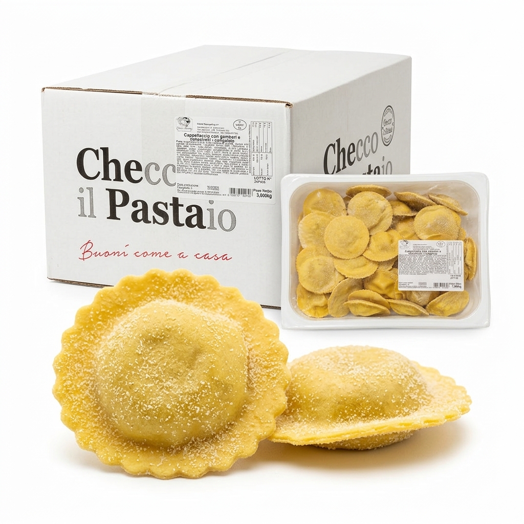 Cappellacci Garnelen und Kammmuscheln 2st x 1.5kg POL