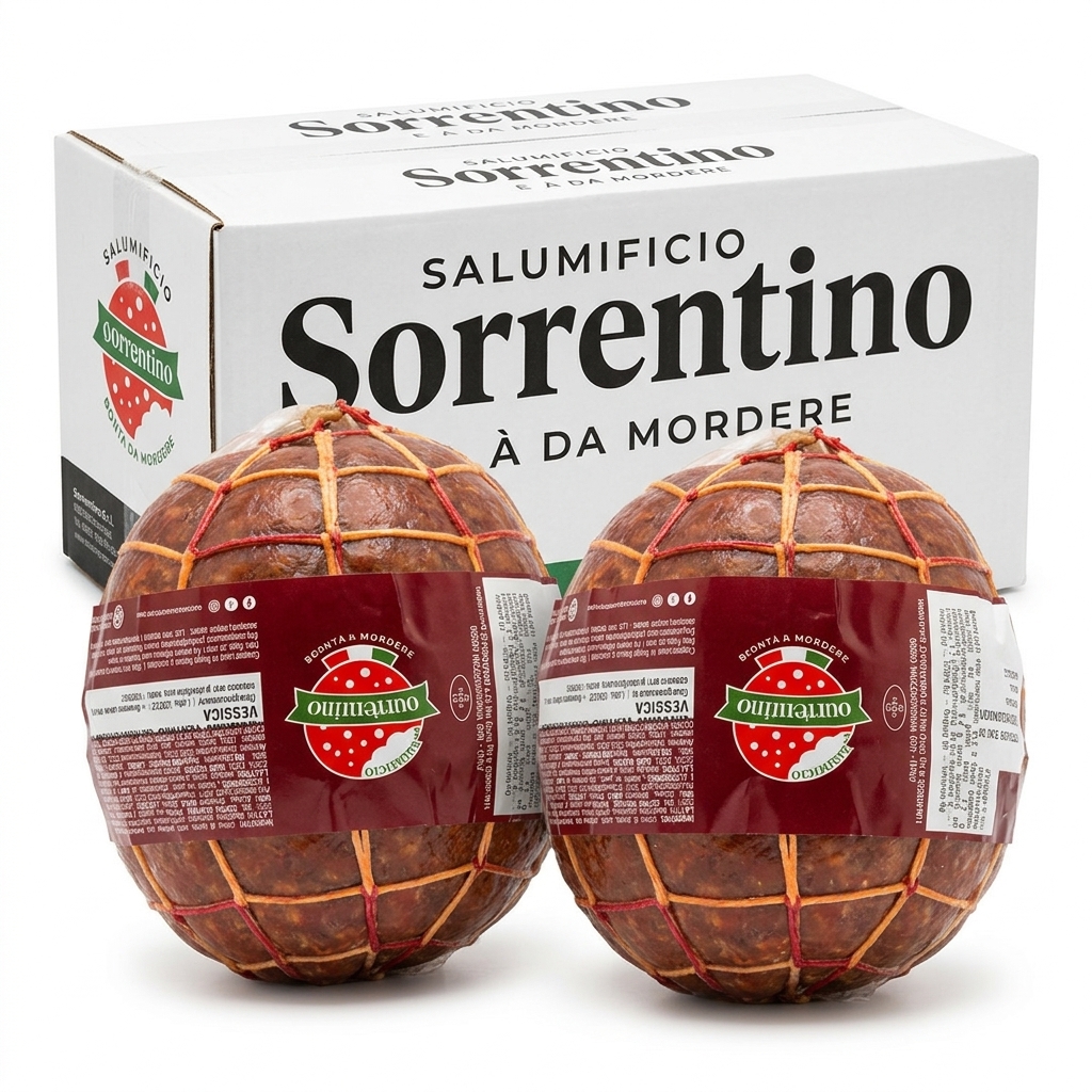 Ventricina del Vastese in Vescica ca. 2 kg — Sorrentino
