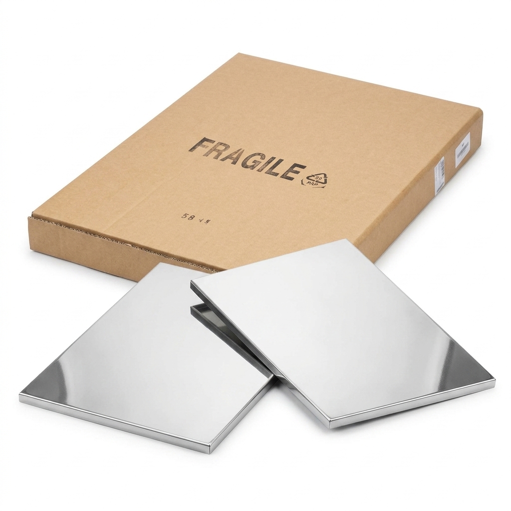 Carrello Portacassette Inox 40 x 60 cm 12/10 AISI 441 — Gi.Metal