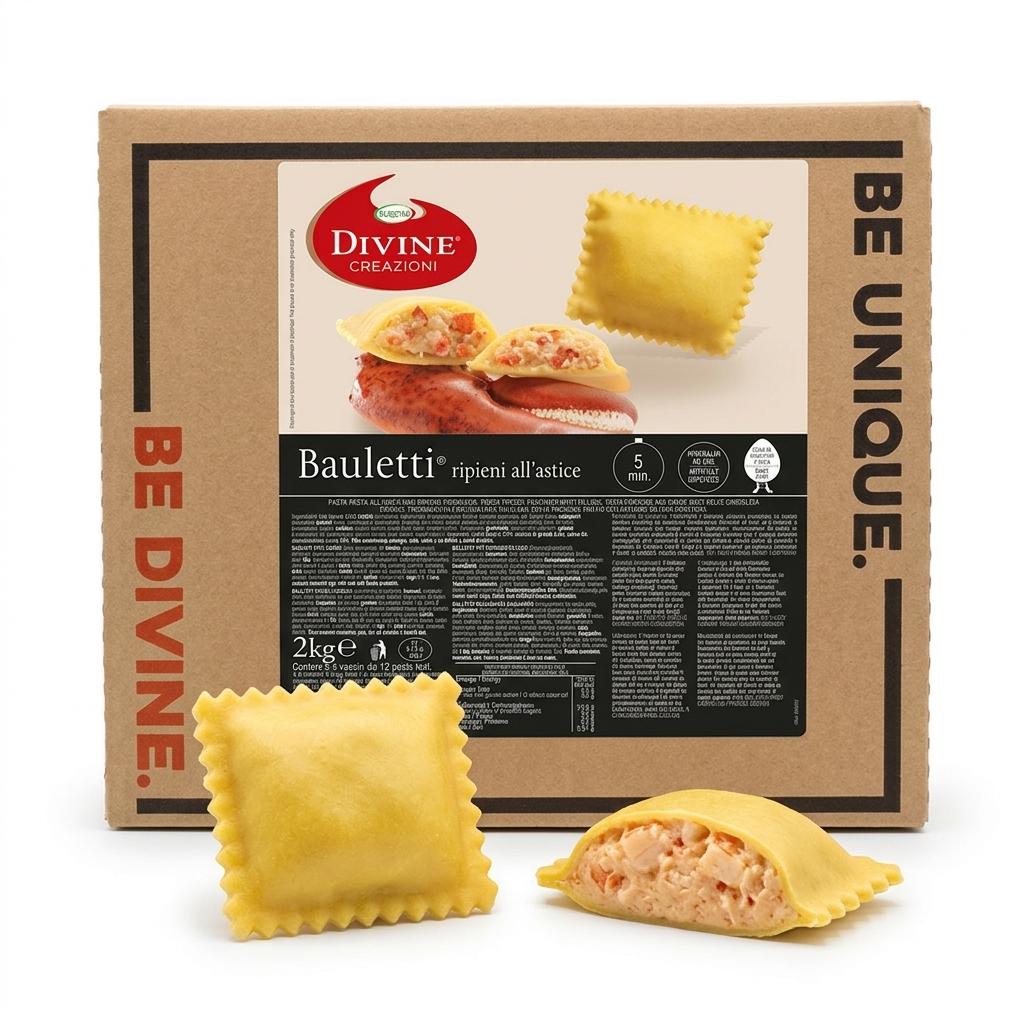 Bauletti all'Astice Surgelati 2 kg - Divine Creazioni