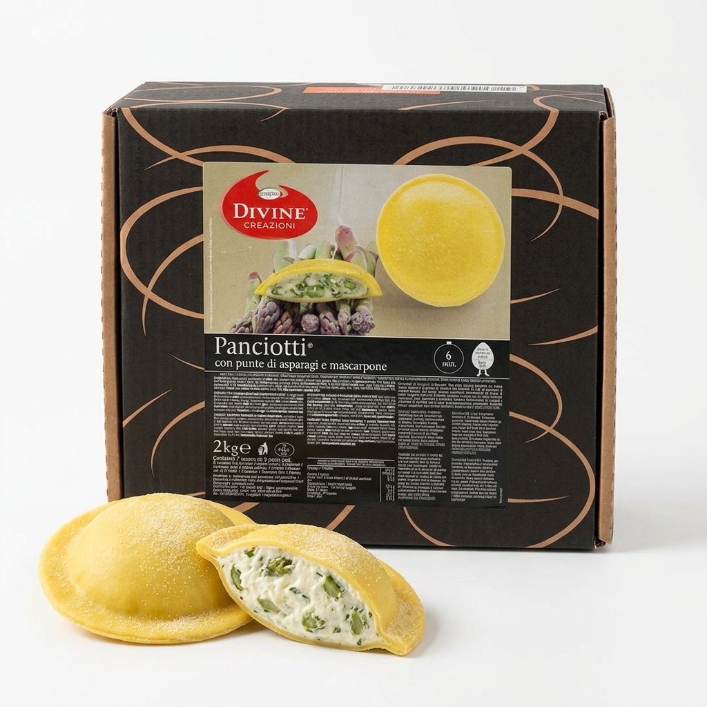 Panciotti Spargel und Mascarpone 2 kg — Divine Creazioni