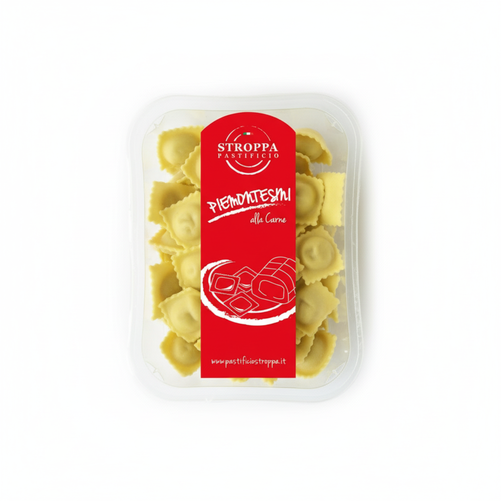 Agnolotti Di Carne Pasta Fresca 1kg stk 8 A Karton Str - Italienische Pasta