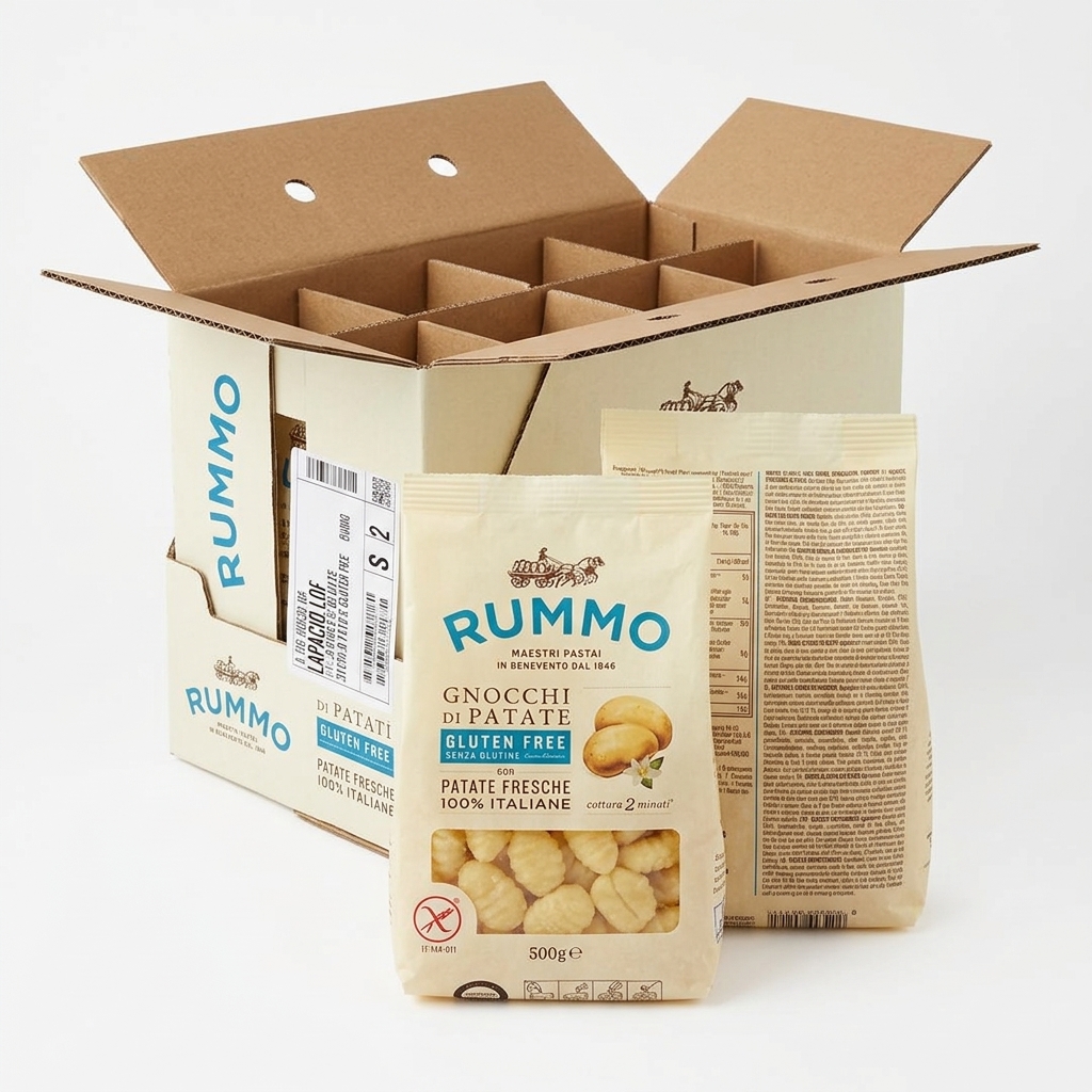 Gnocchi de Pomme de Terre Sans Gluten 500 g (Carton 8) — Rummo