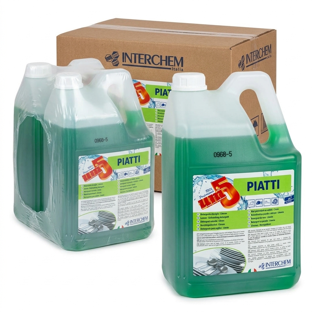 [54114] UNI5 Handspülmittel Zitrone 5 kg (4 Stk) — Interchem