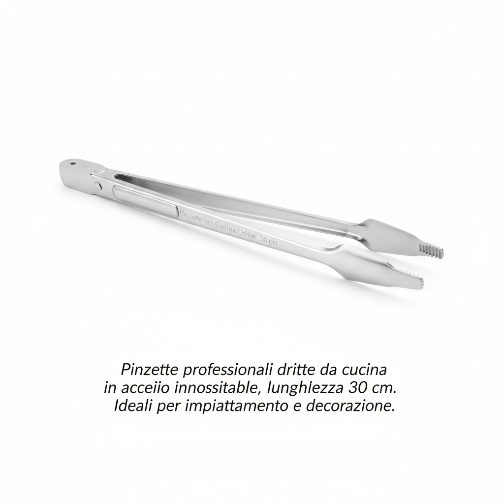 Straight Kitchen Tweezers 30 cm