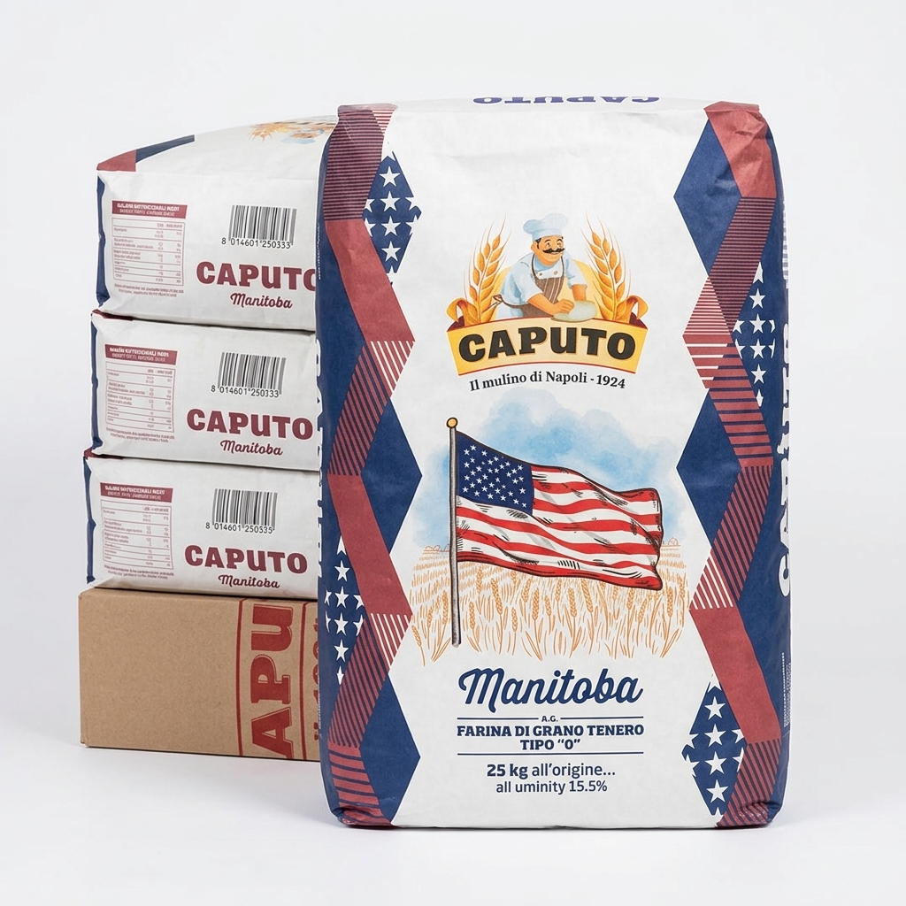 [CAPUFARIAMCA] Farina Manitoba Tipo 0 25 kg — Mulino Caputo