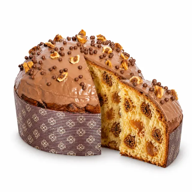 Panettone White Figs, Rum and Caramel 1 kg — Marigliano