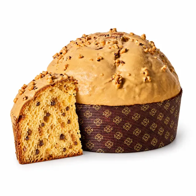 Panettone Caramel and Coffee 1 kg — Annunziata