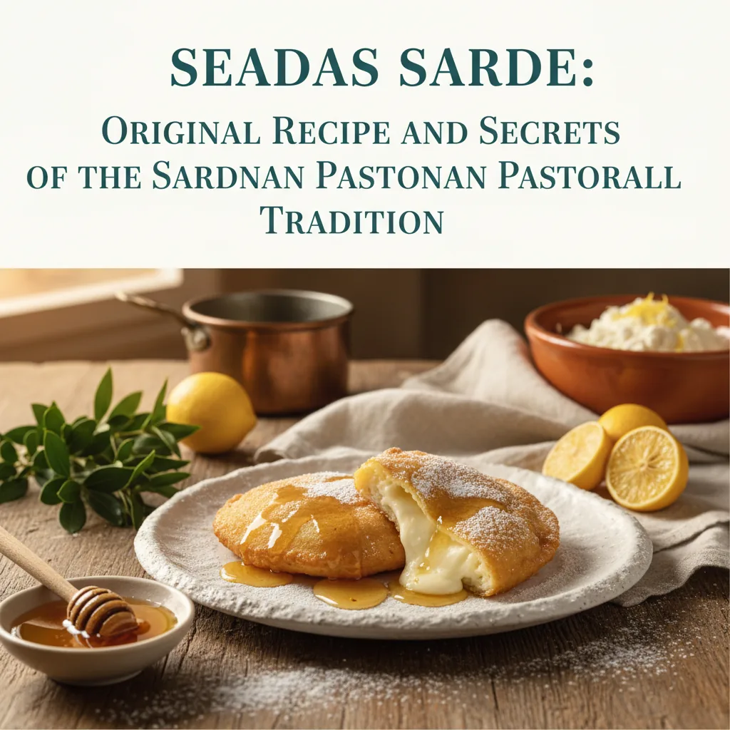 Seadas Sarde: Original Sardinian Traditional Recipe | LAPA