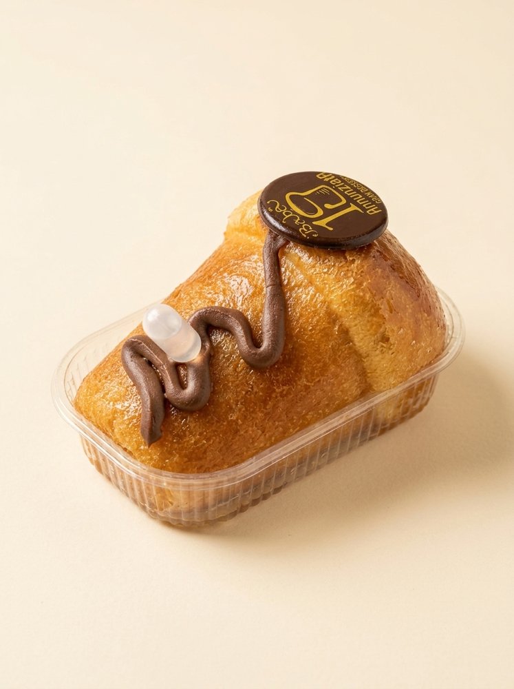 Babà 19 Cioccolato con crema alla nocciola