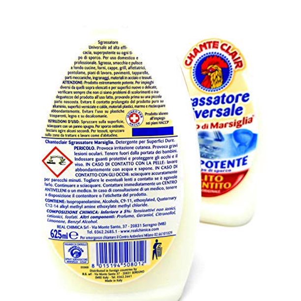 DETERSIVO SPRAY SGRASSANTE CHANTE CLAIR 625ML 12PZ CRT MUS