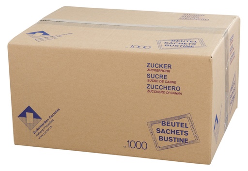 ZUCCHERO DI CANNA IN BUSTINA 5G 5KG CRT AL