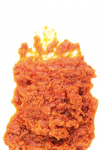 PESTO ROSSO VASO VETRO 520G 6PZ CRT RIS