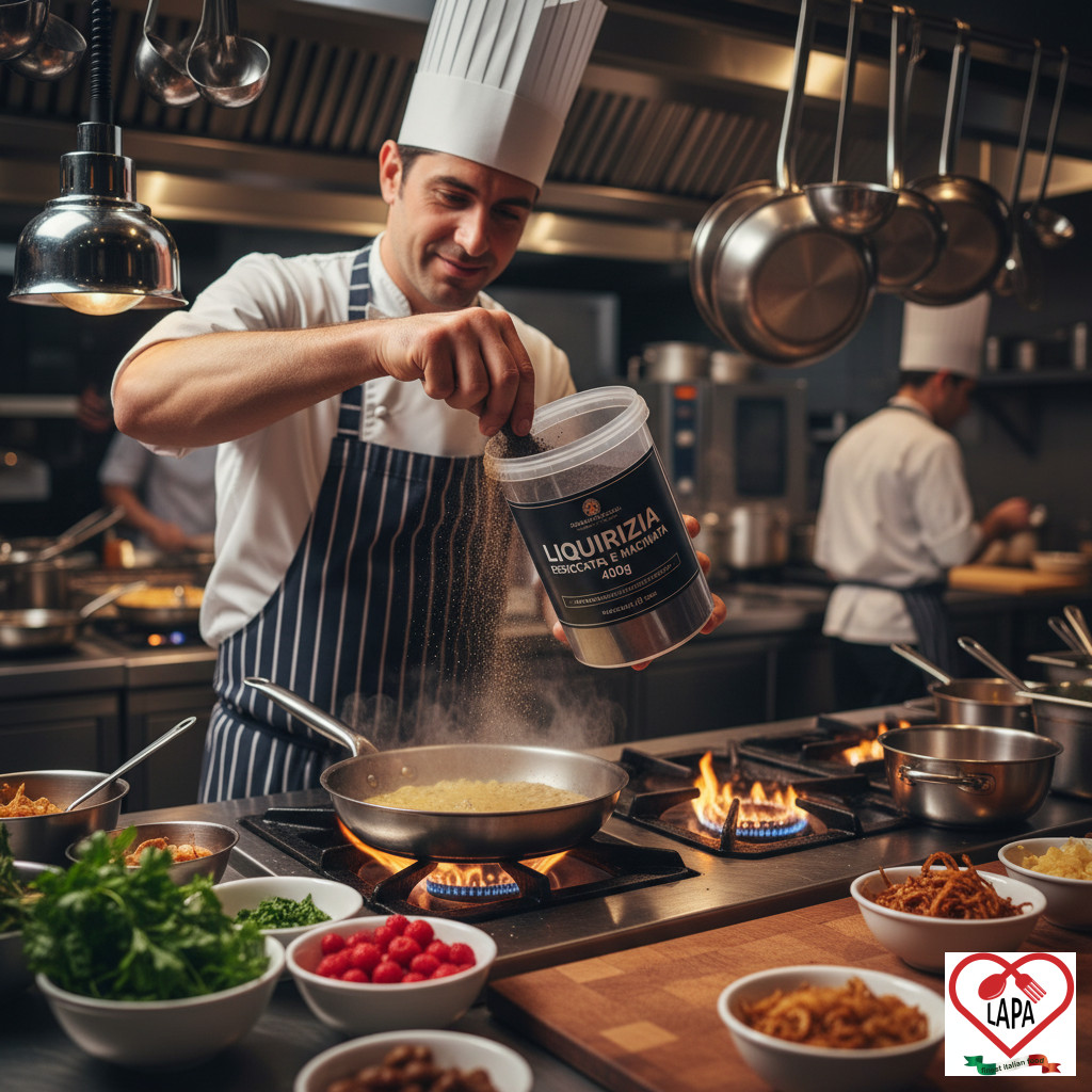 Liquirizia Essiccata e Macinata 400g - Utilizzo 1