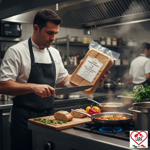 Filone Termoformato 1 kg - Pane Confezionato Sottovuoto - Utilizzo 1