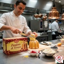 Pandoro di Verona Bauli 500g - Dolce Natalizio Tradizionale - Utilizzo 1