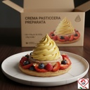 Crema Pasticcera Preparata - Box 4 Buste da 500g (2kg totale) - Utilizzo 2