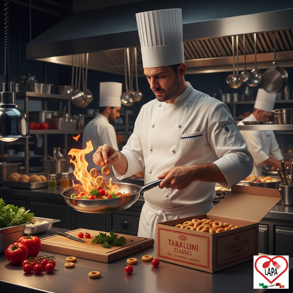 Tarallini Classici 100g - Confezione da 60 Pezzi - Utilizzo 1