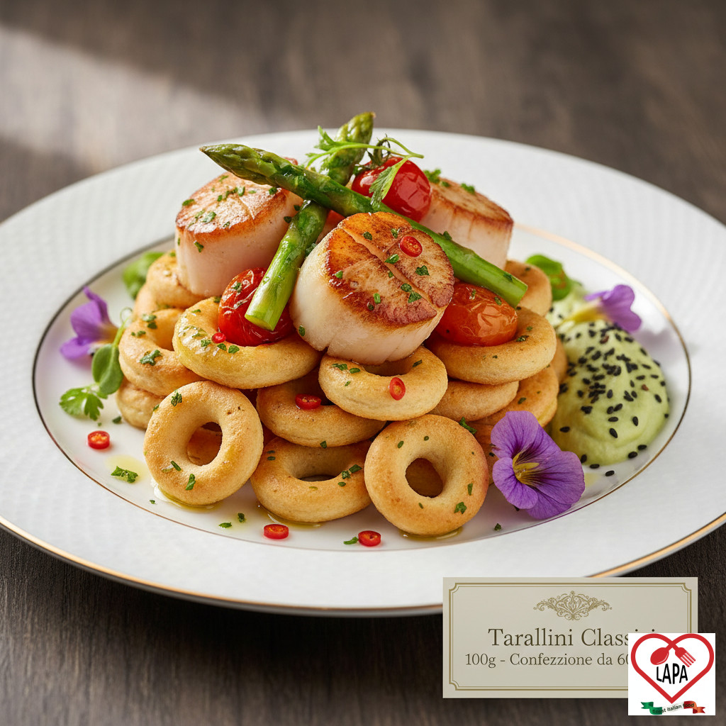 Tarallini Classici 100g - Confezione da 60 Pezzi - Utilizzo 2