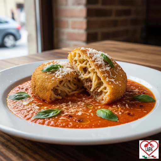 Frittatina di Pasta - Specialità Napoletana Artigianale - Utilizzo 1