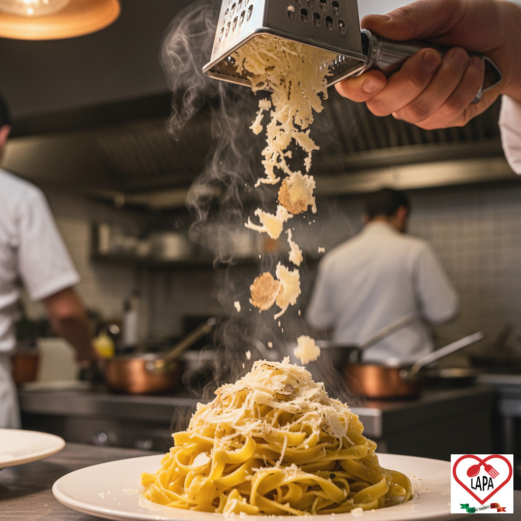 Pecorino al Tartufo - Formaggio Stagionato con Tartufo - Utilizzo 1