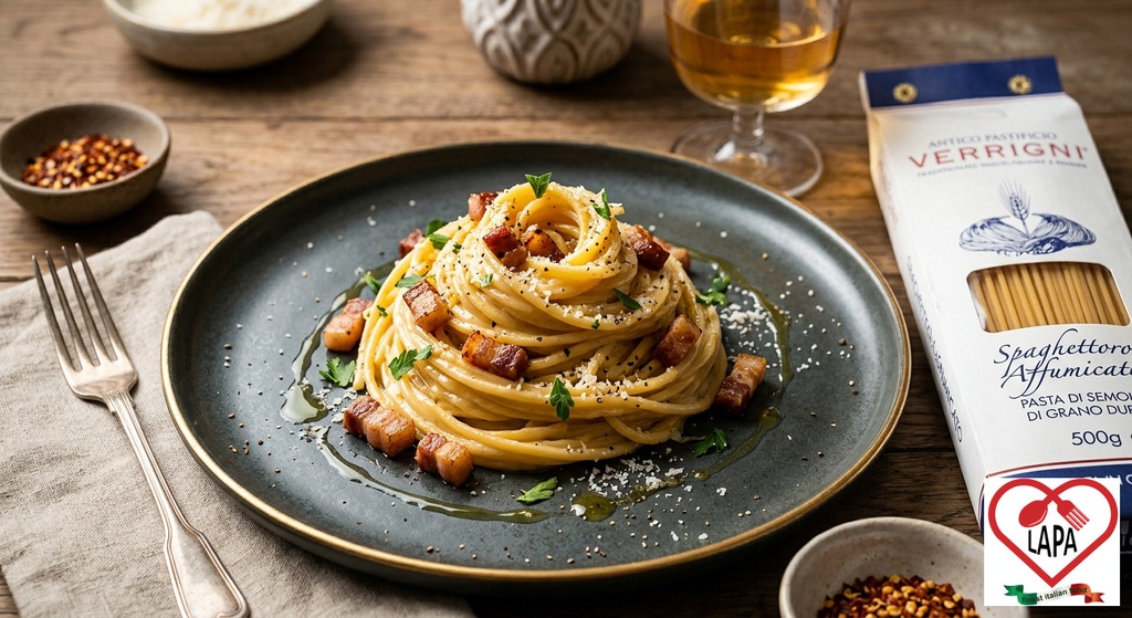Spaghettoro Affumicato Semola 500g - Verrigni - Utilizzo 2