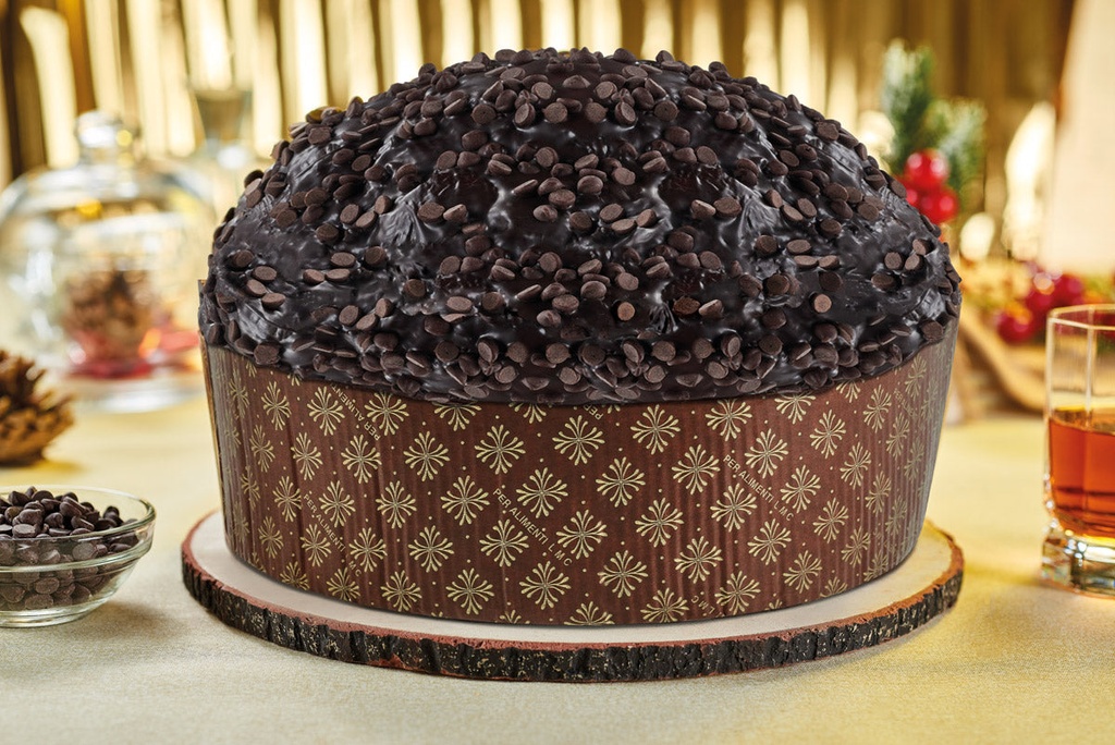 Panettone Rhum e Cioccolato 1 kg ANN — foto originale