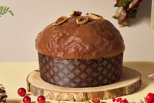 Panettone Fichi e Cioccolato 1 kg ANN — foto originale
