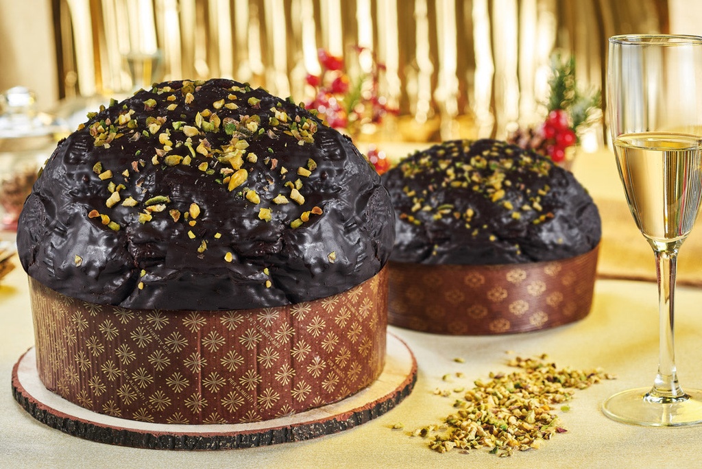 Panettone Pistacchio + Barattolo Farcitura 1 kg ANN — foto originale