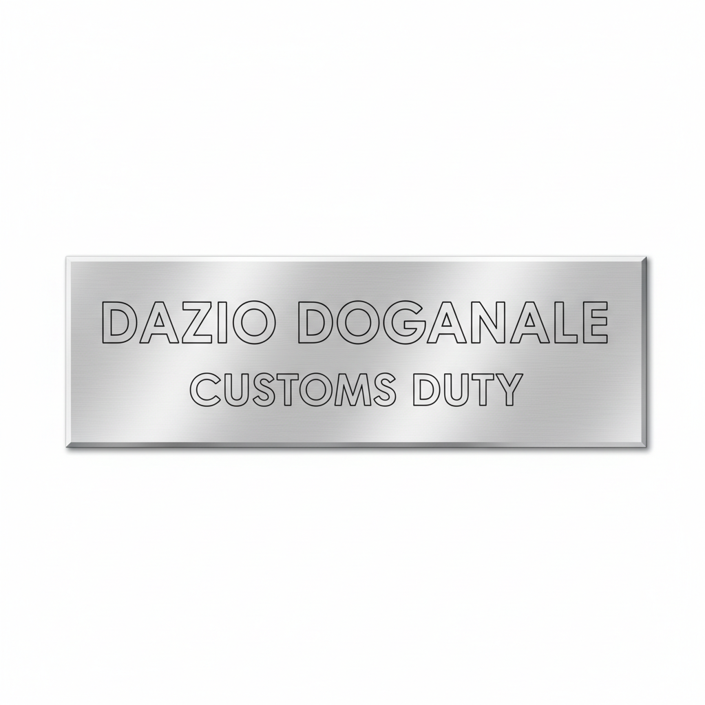 DAZIO DOGANALE 