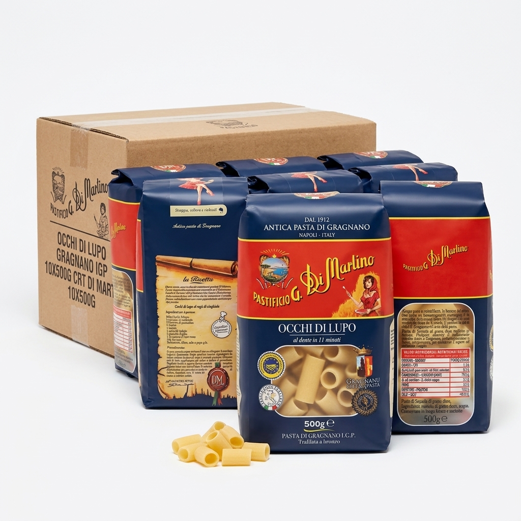 Occhi di Lupo Gragnano IGP 500 g (Cartone 10) — Di Martino