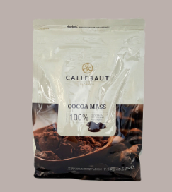 MASSA DI CACAO A GOCCE 100% CACAO CALLEBAUTO SACCHETTO DA 2.5KG LUC