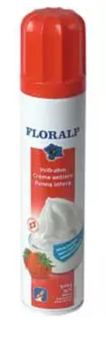 Sprühsahne 500 ml (Karton 6) AL