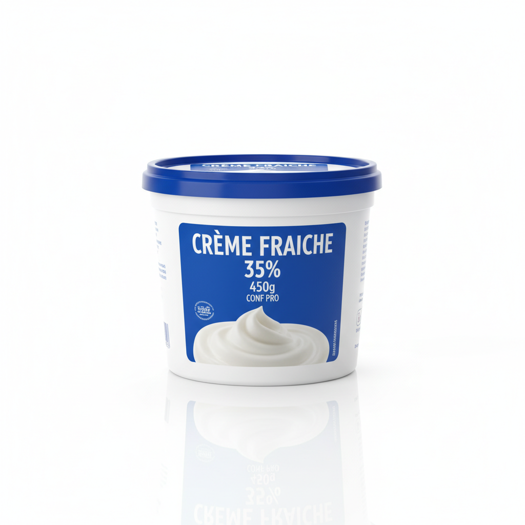 Creme Fraiche 35% 450g pkg Pro