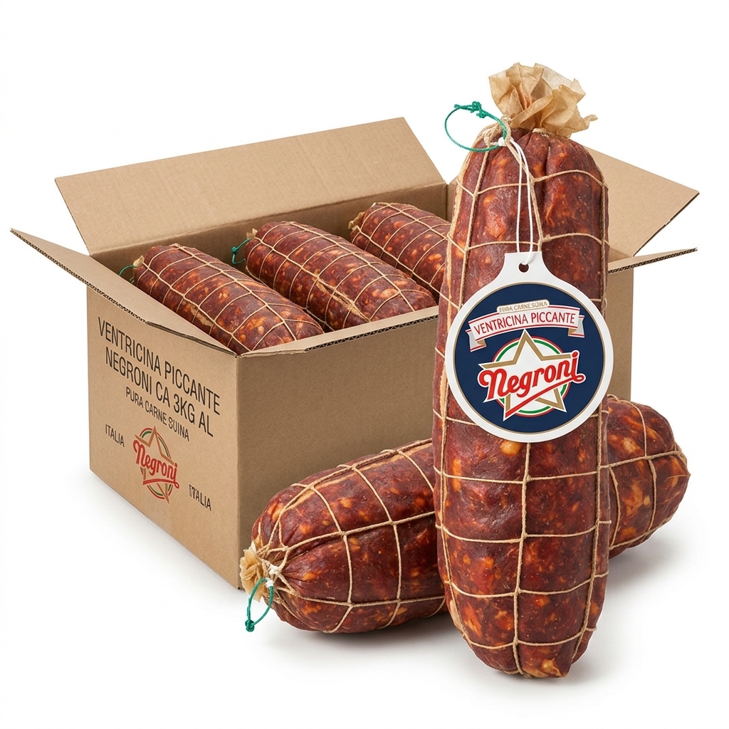 Salame Ventricina Piccante ca. 3 kg — Negroni