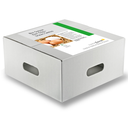 Organic Bio Suisse Eggs 53 g, White/Brown (Case 60 pcs) SF