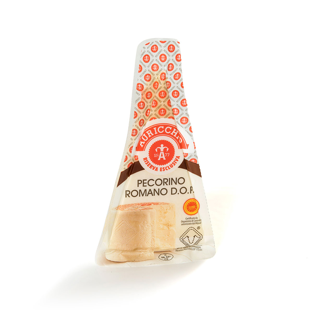 PECORINO ROMANO DOP PZ 250G 12PZ CRT AUR